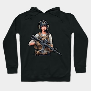 Tactical Girl Hoodie